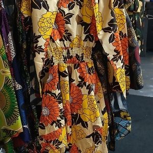 African dresses and head wraps